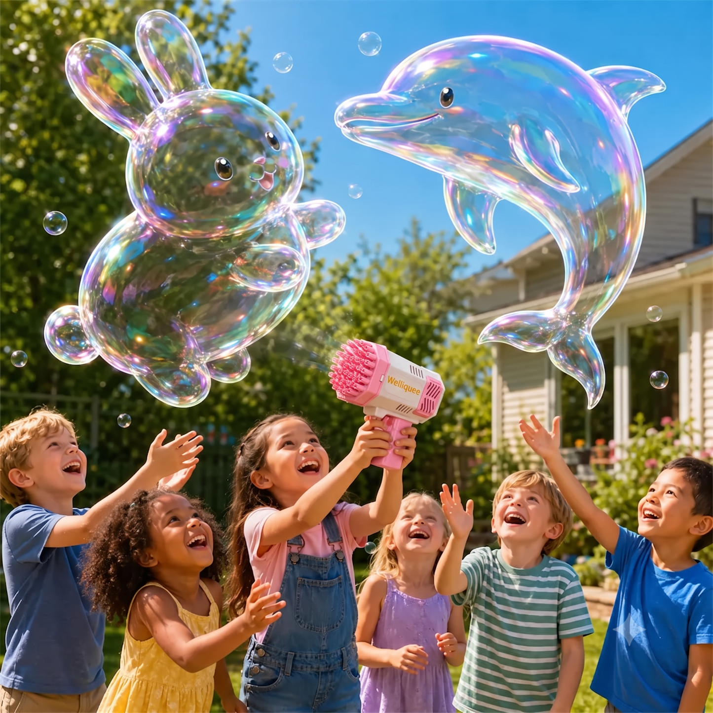 Welliquee® Super 3D Magic Bubble Concentrate —— Animal & Ocean Fantasy Theme