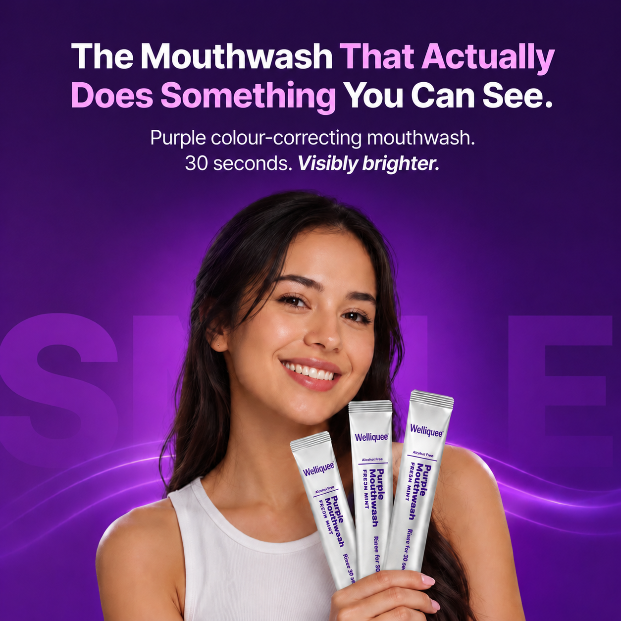 Welliquee® Purple Mouthwash